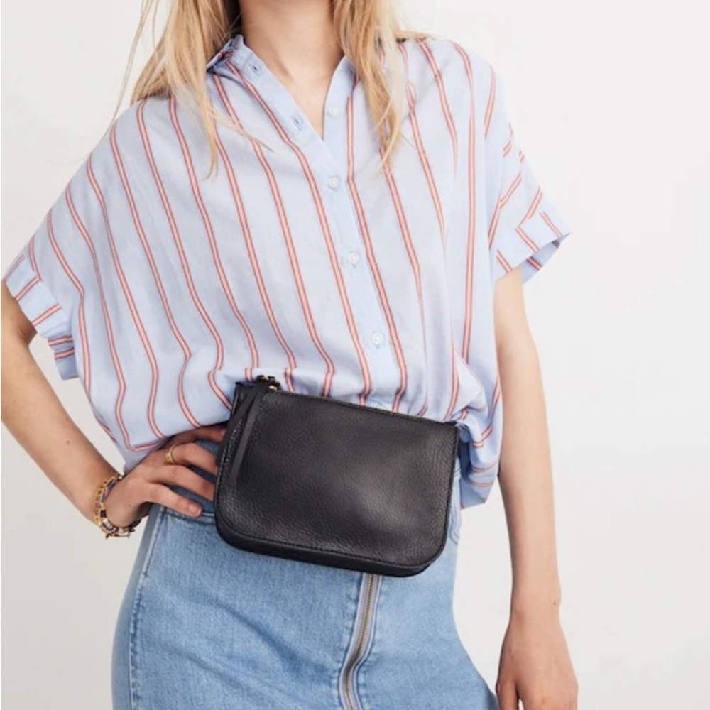 Women’s Tan Leather Belt Bag - Classic Everyday Style